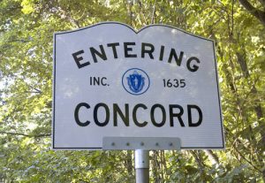 bad smell in water in Concord, MA