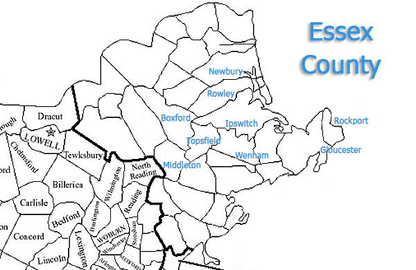 Essex County Map 