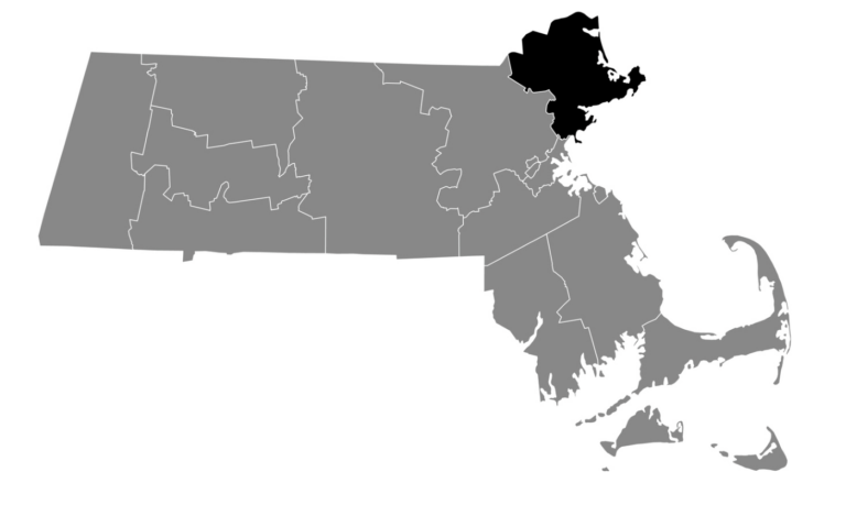 Essex County, MA map