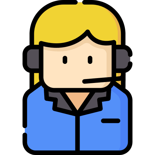 Customer service rep icon