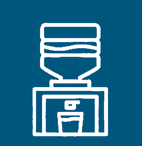 Water cooler icon